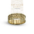 14K Yellow Gold My Beloved Classic Embossed Solid Jewish Wedding Ring